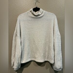 Sanctuary White XL Turtleneck Sweater